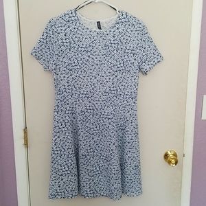Blue Flower H&M Dress